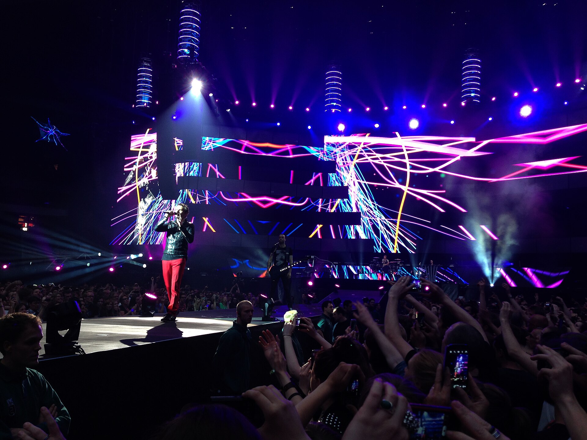 Imagem de referência de The 2nd Law Tour, descrito nos dados abertos como álbum de estúdio de Muse de 2012