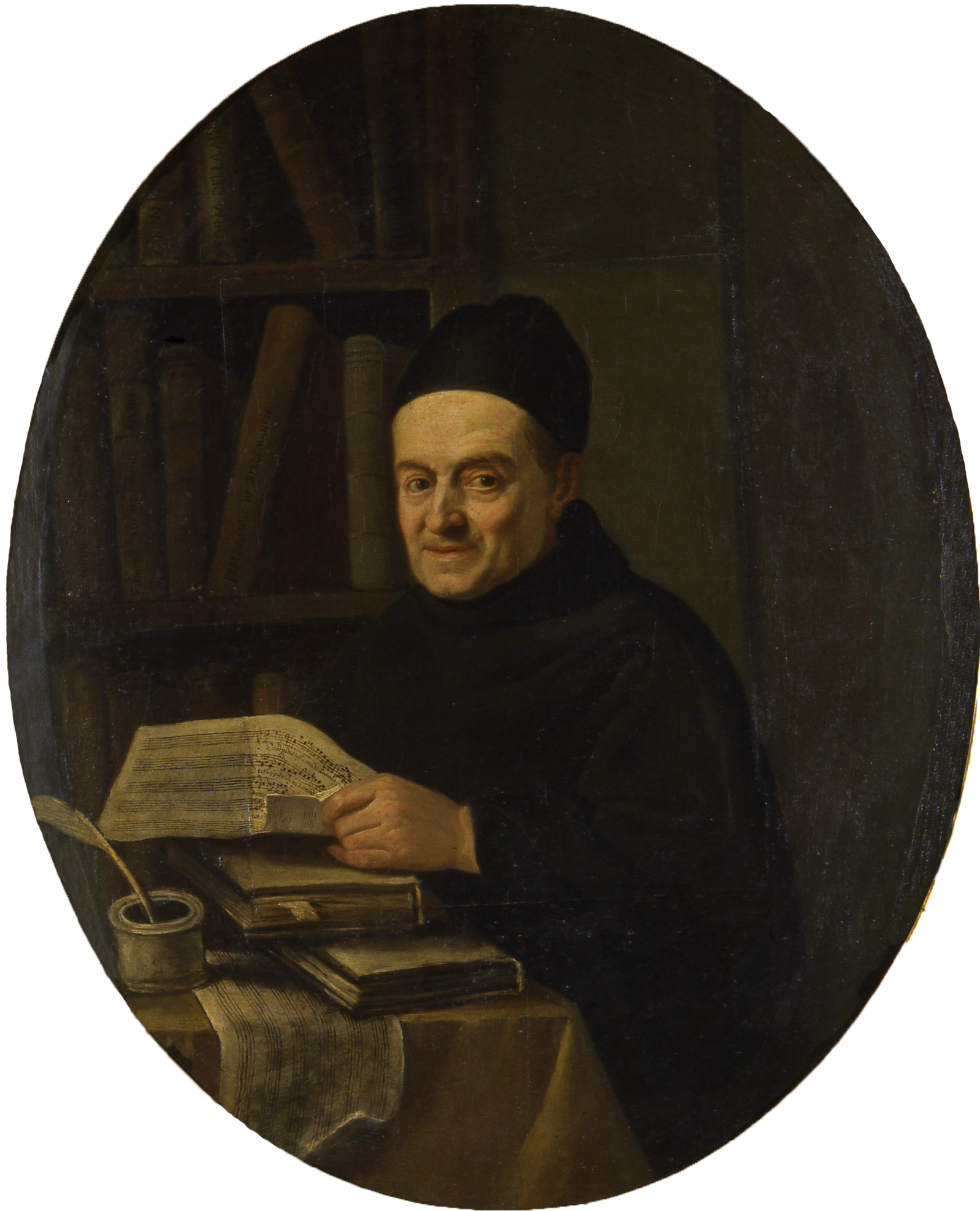 Imagem de referência de Giovanni Battista Martini, descrito nos dados abertos como compositor italiano