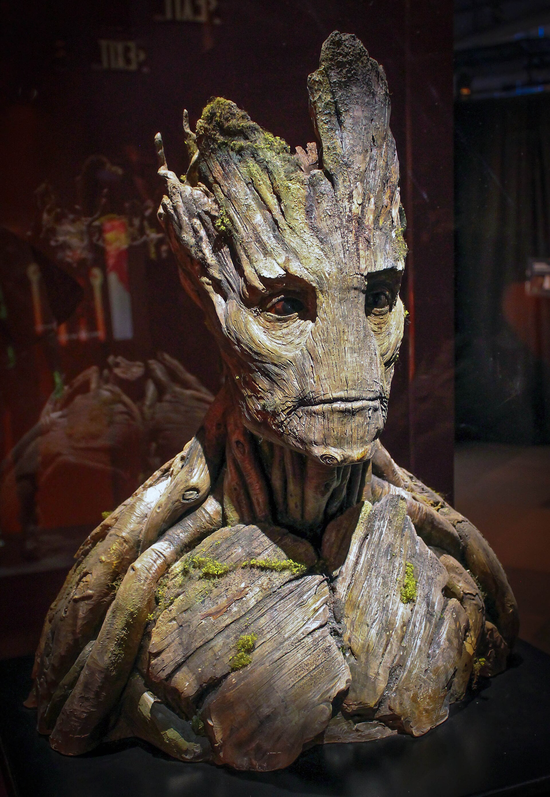 Imagem de referência de Groot, descrito nos dados abertos como personagem ficcional da Marvel