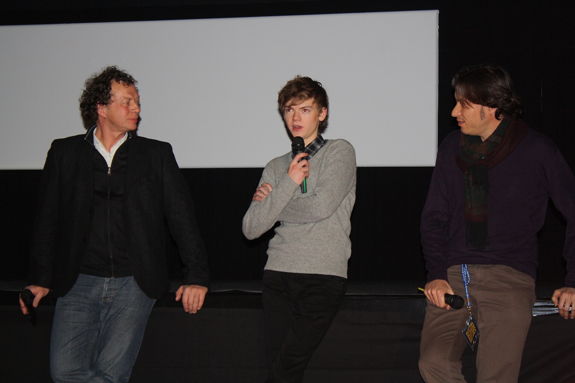 Imagem de referência de Thomas Sangster, descrito nos dados abertos como ator britânico