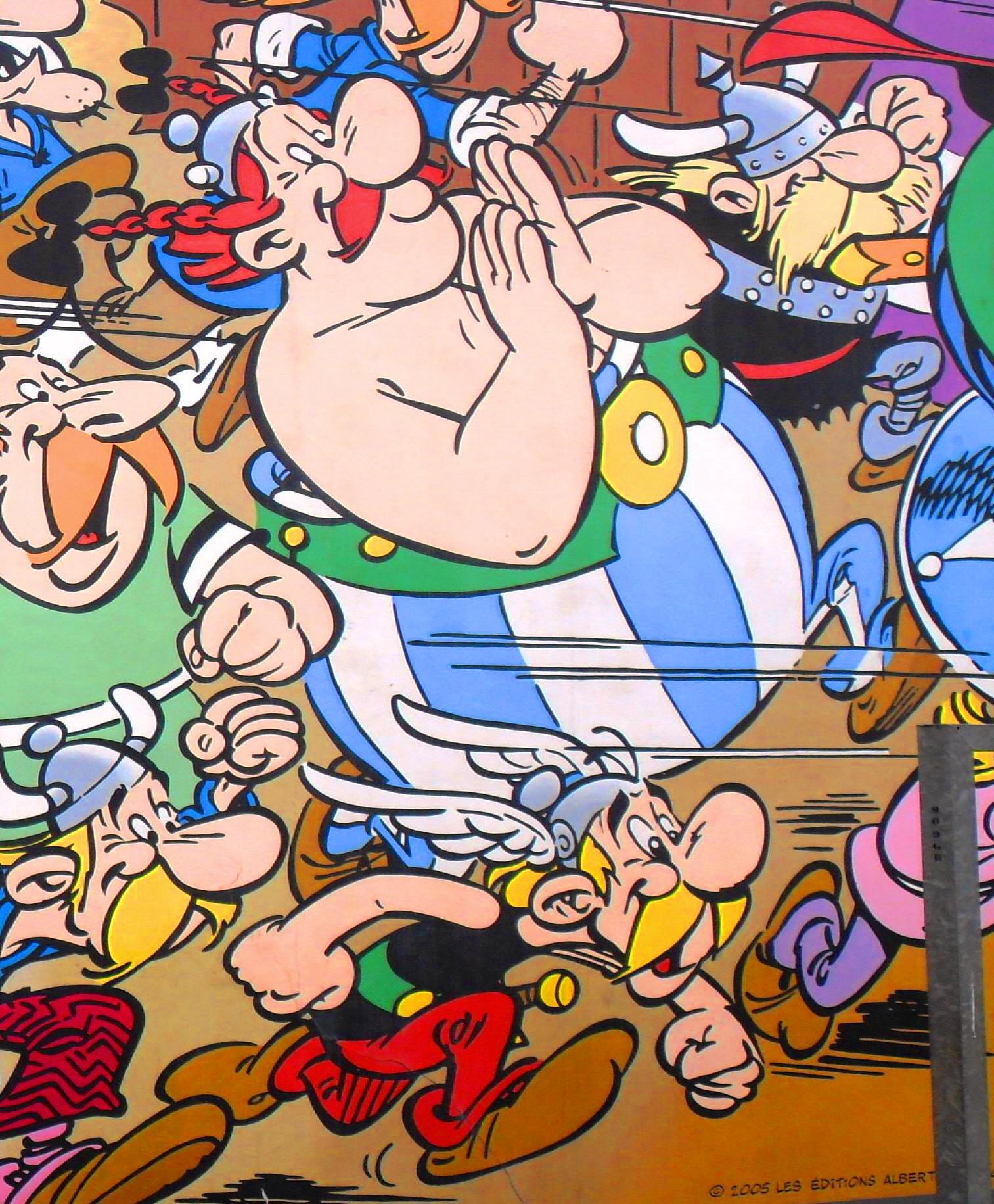 Imagem de referência de Asterix, descrito nos dados abertos como série de histórias em quadrinhos francesa