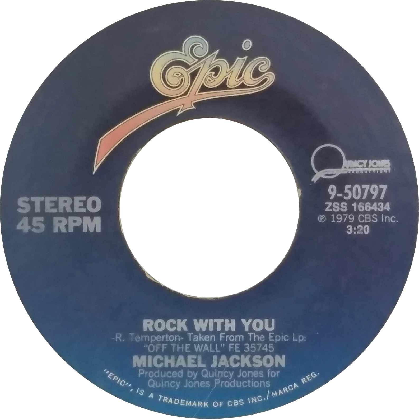 Imagem de referência de Rock with You, descrito nos dados abertos como canção de Michael Jackson
