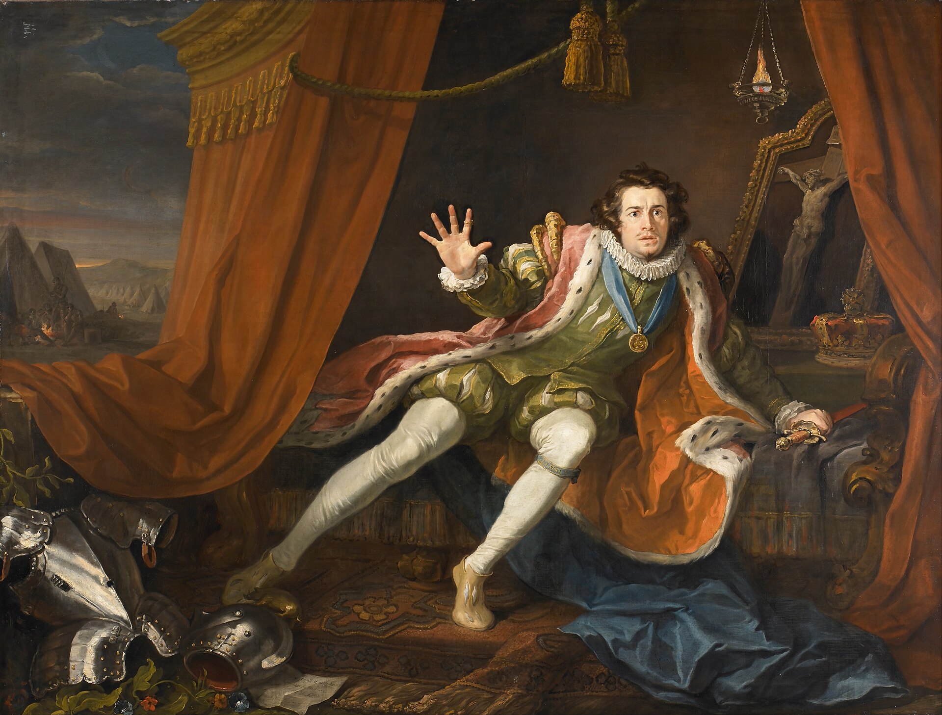 Imagem de referência de Ricardo III, descrito nos dados abertos como drama histórico de William Shakespeare