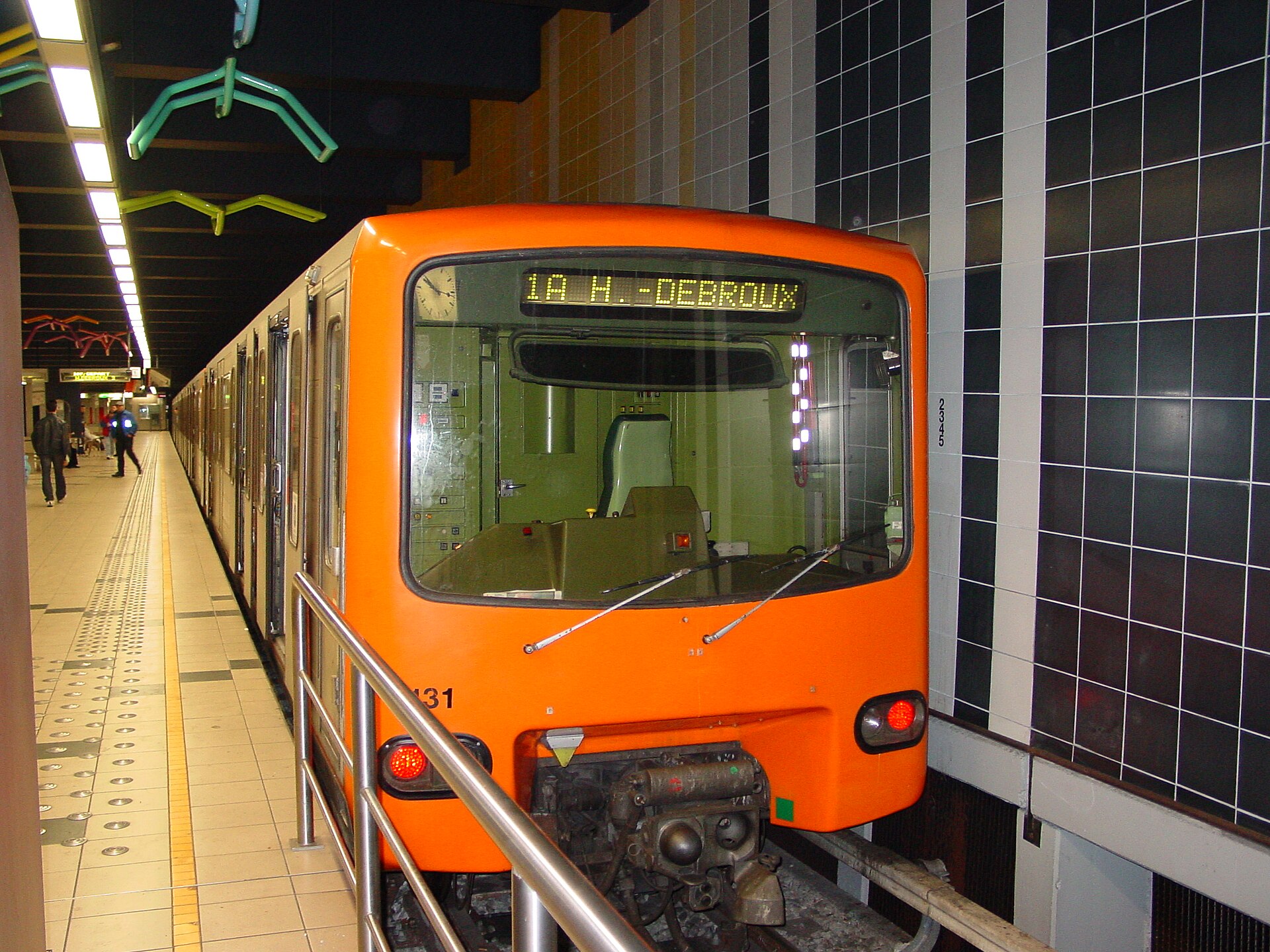 Imagem de referência de Roi Baudouin, descrito nos dados abertos como estação de metrô de Bruxelas