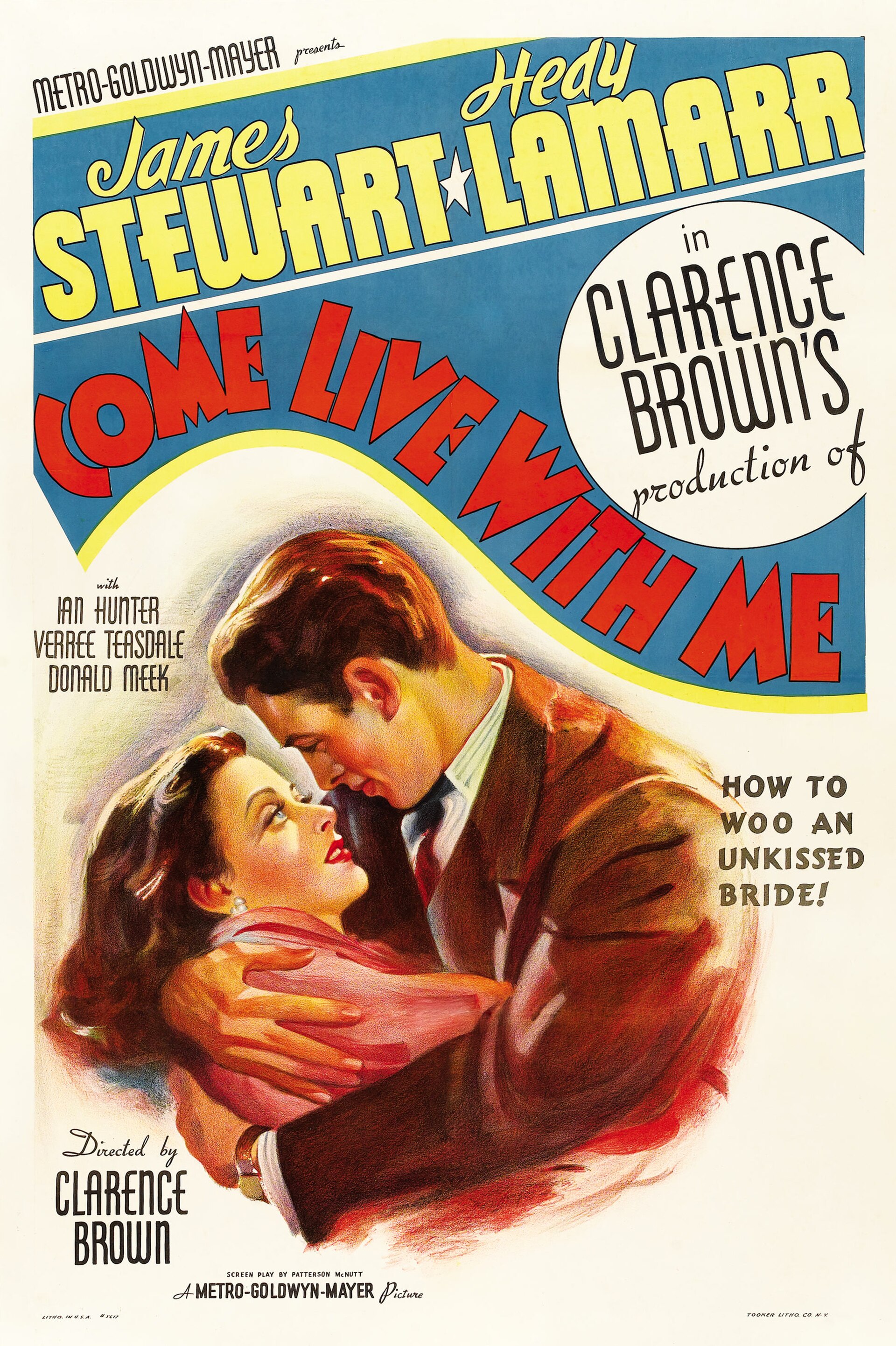 Imagem de referência de Come Live with Me, descrito nos dados abertos como filme de 1941 dirigido por Clarence Brown