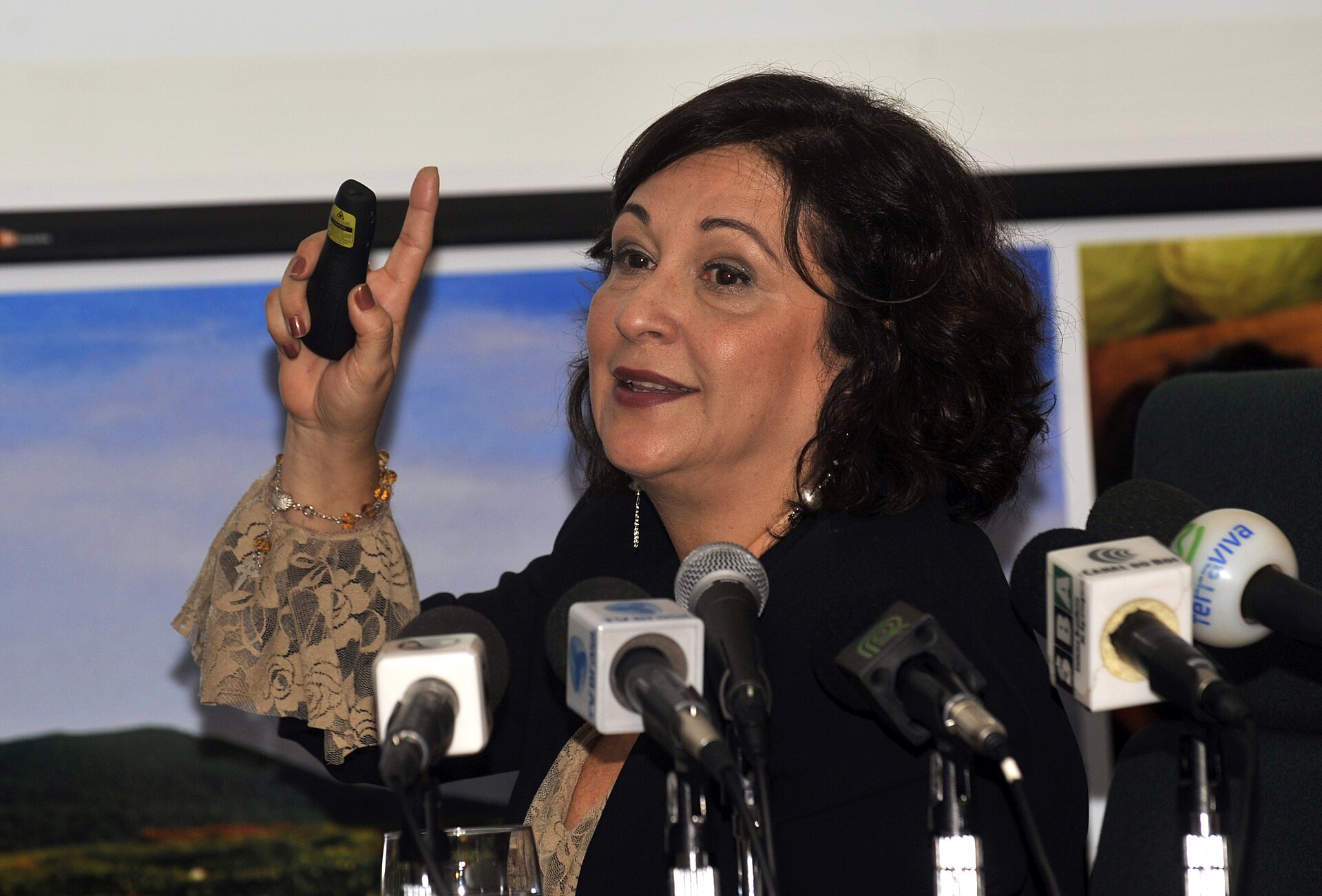 Imagem de referência relacionada a Kátia Abreu, item descrito como empresária, pecuarista e política brasileira