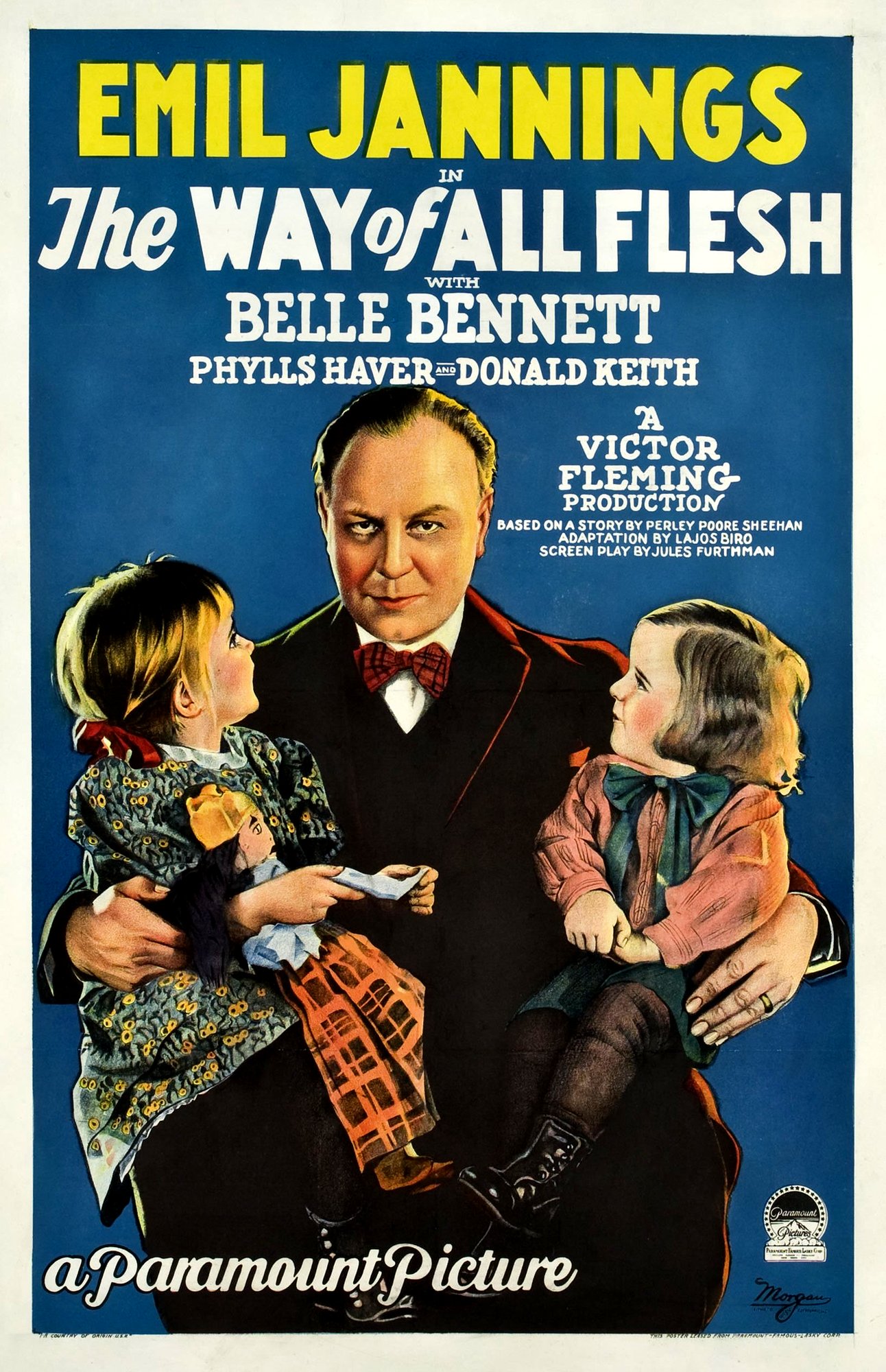 Imagem de referência de The Way of All Flesh, descrito nos dados abertos como filme de 1927 dirigido por Victor Fleming