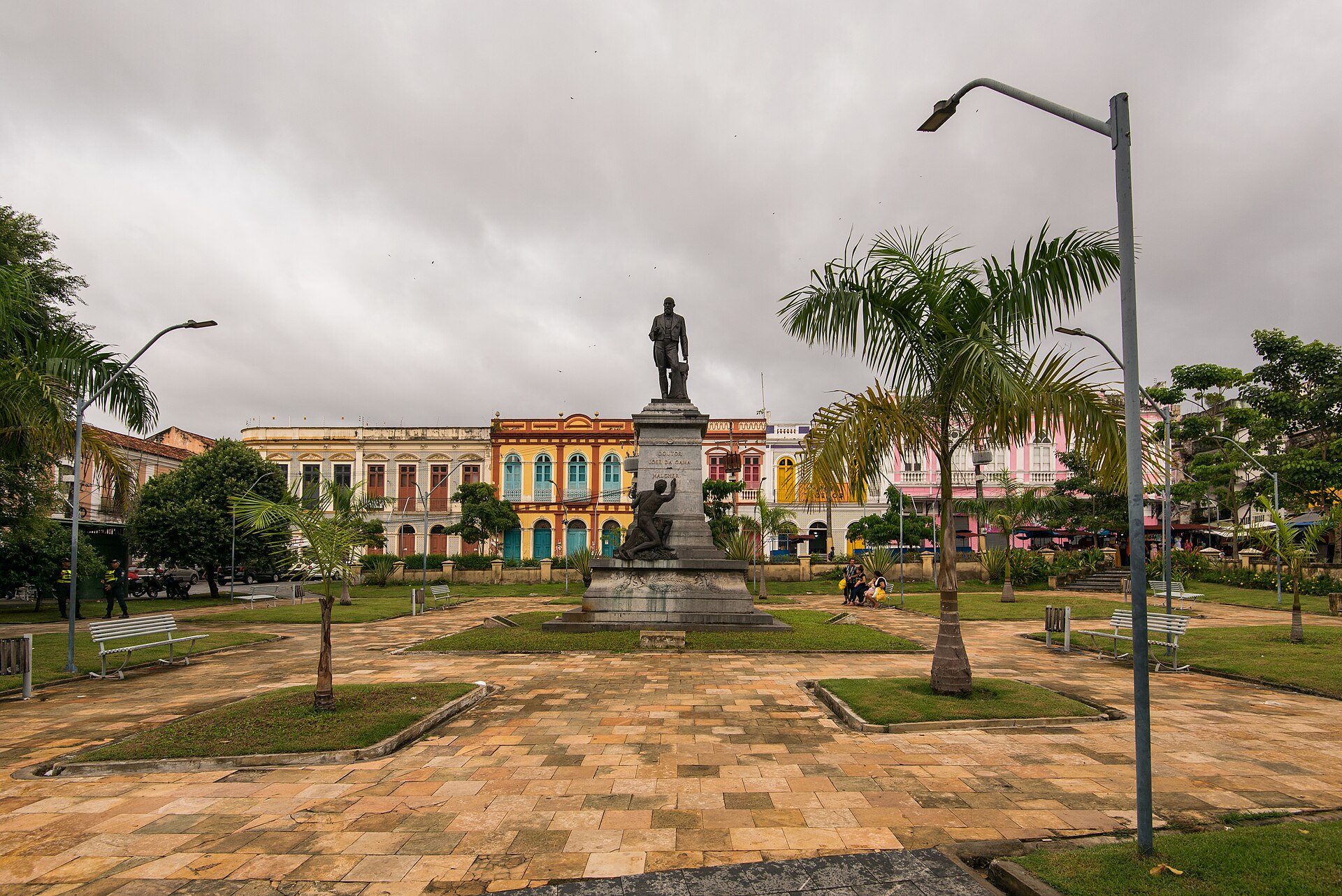 Imagem de referência de Monumento ao Dr. José da Gama Malcher, descrito nos dados abertos como monument em Belém, Pará