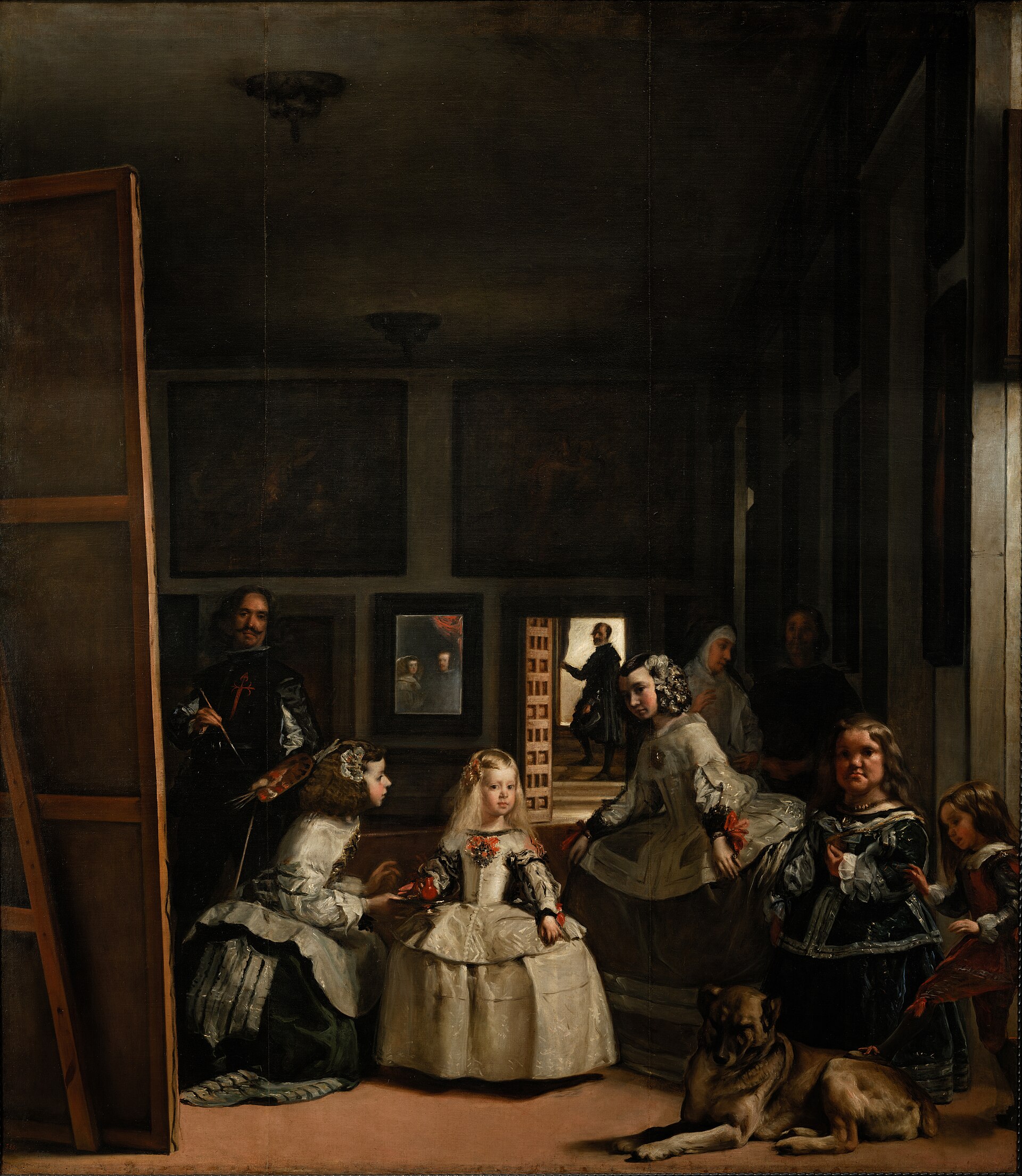 Imagem de referência de As Meninas, descrito nos dados abertos como pintura de Diego Velázquez
