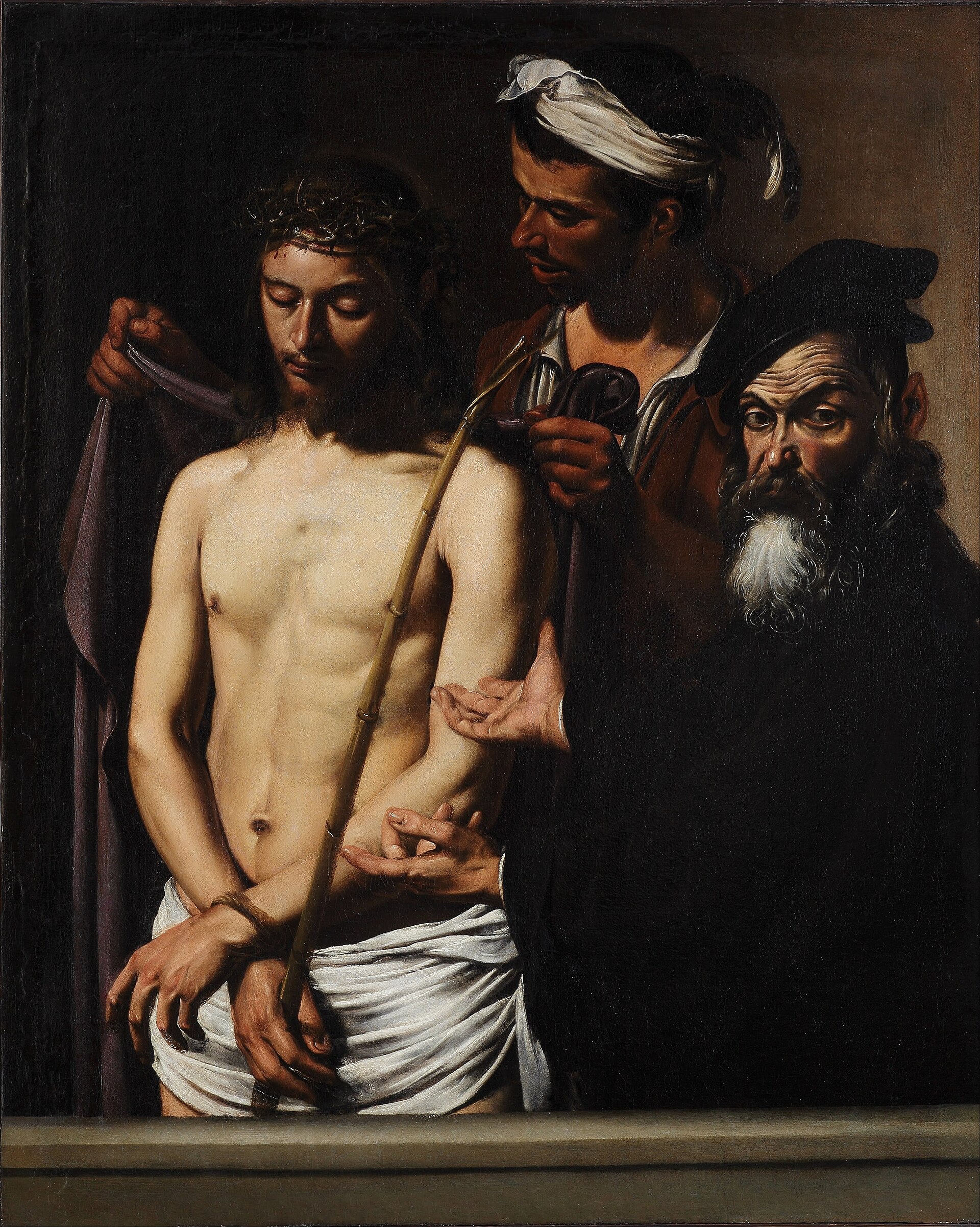 Imagem de referência de Ecce Homo, descrito nos dados abertos como pintura de Hieronymus Bosch