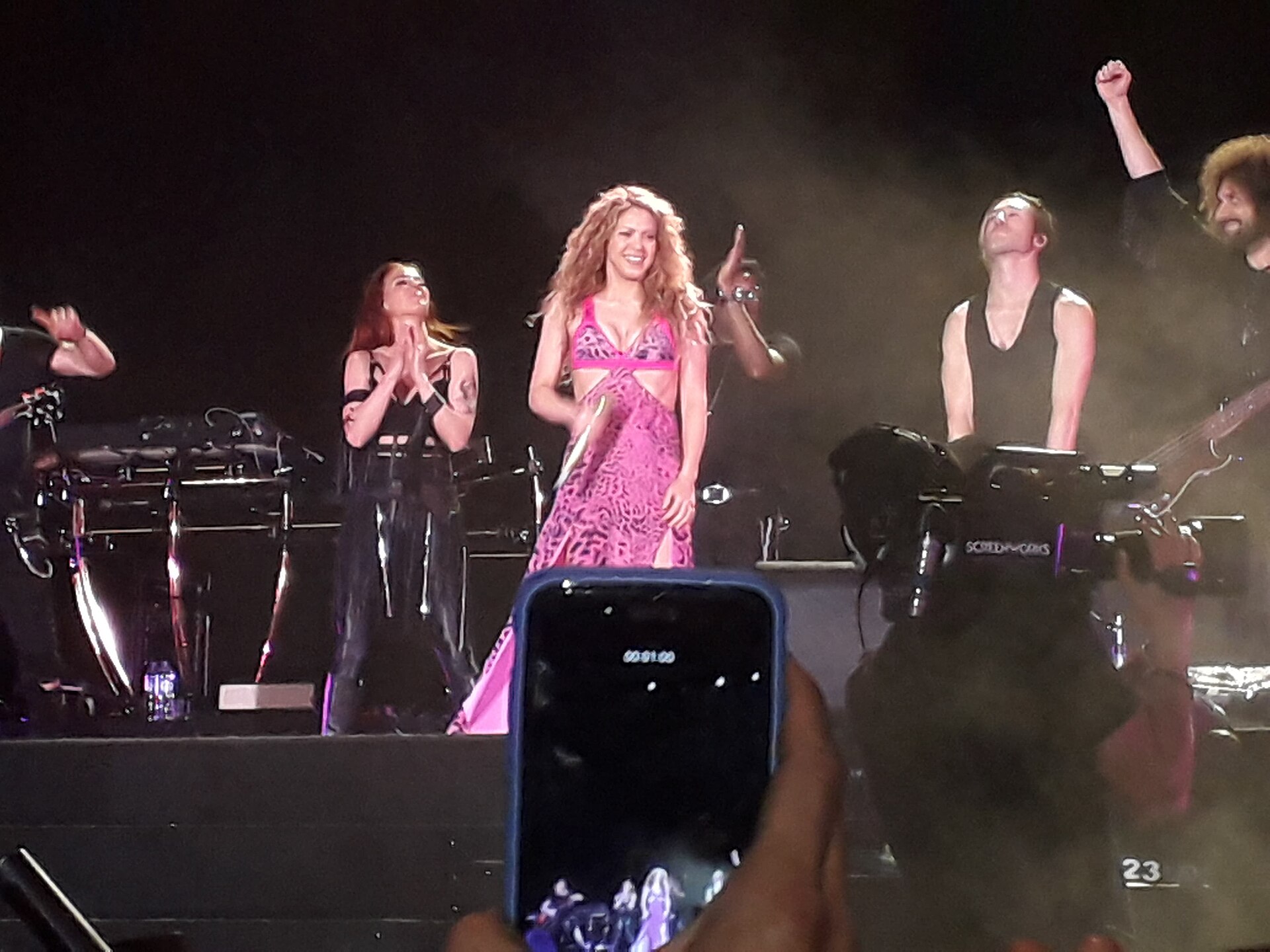 Imagem de referência relacionada a El Dorado World Tour, item descrito como turnê de Shakira de 2018