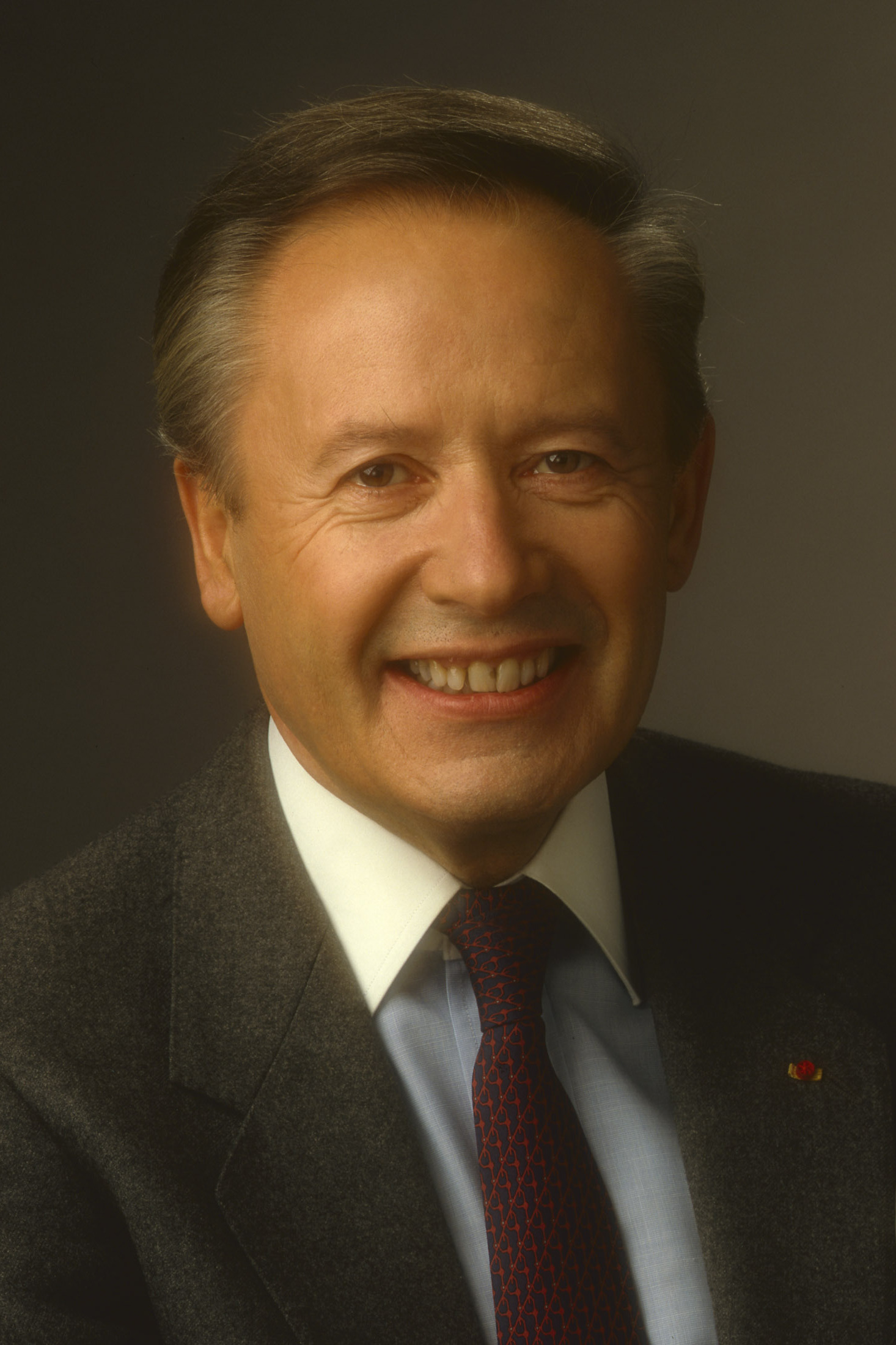 Imagem de referência de Gaston Thorn, descrito nos dados abertos como membro da resistência, Luxemburgo