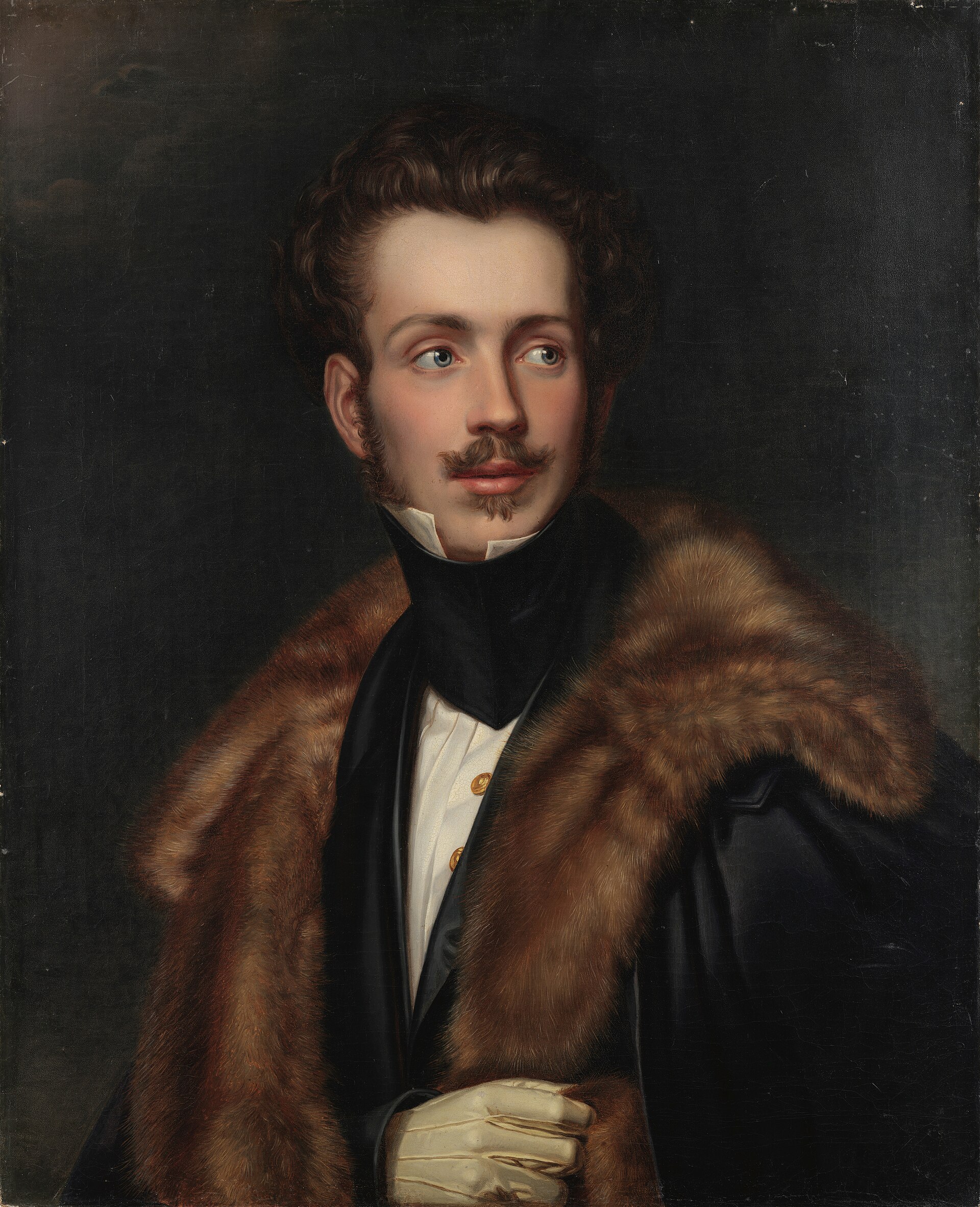 Imagem de referência de Retrato do Príncipe Augusto de Beauharnais, Duque de Leuchtenberg, descrito nos dados abertos como pintura de John Simpson