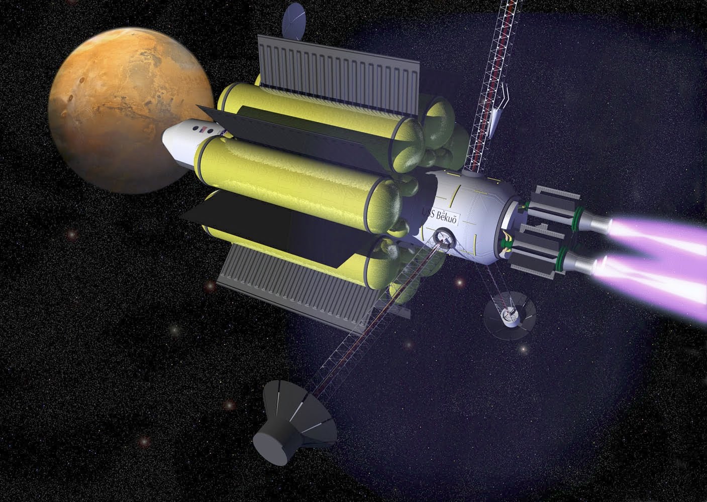 Imagem de referência relacionada a Ad Astra Rocket Company, item descrito como empresa texana focada na tecnologia aeroespacial