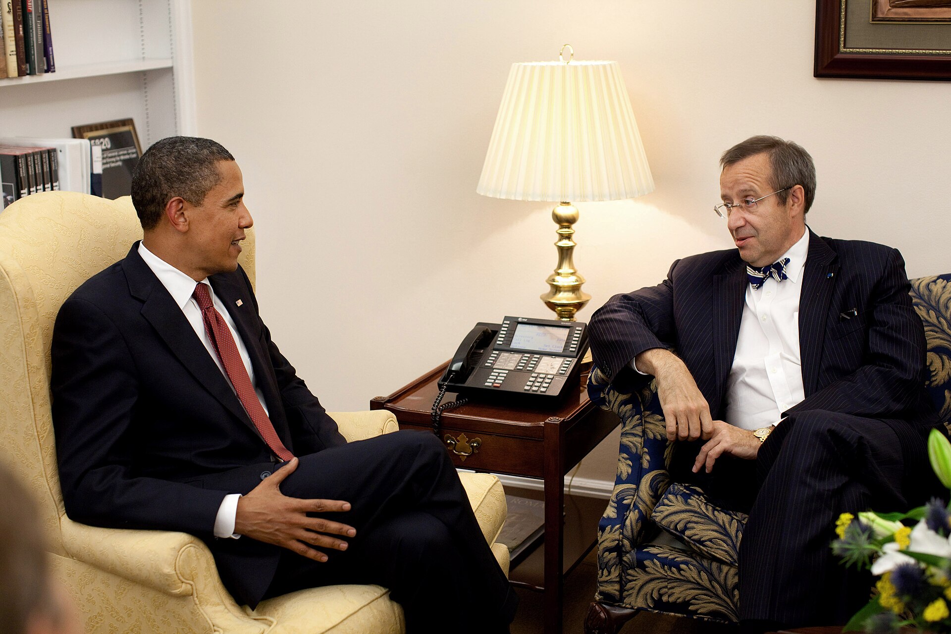 Imagem de referência de Toomas Hendrik Ilves, descrito nos dados abertos como jornalista, Estónia