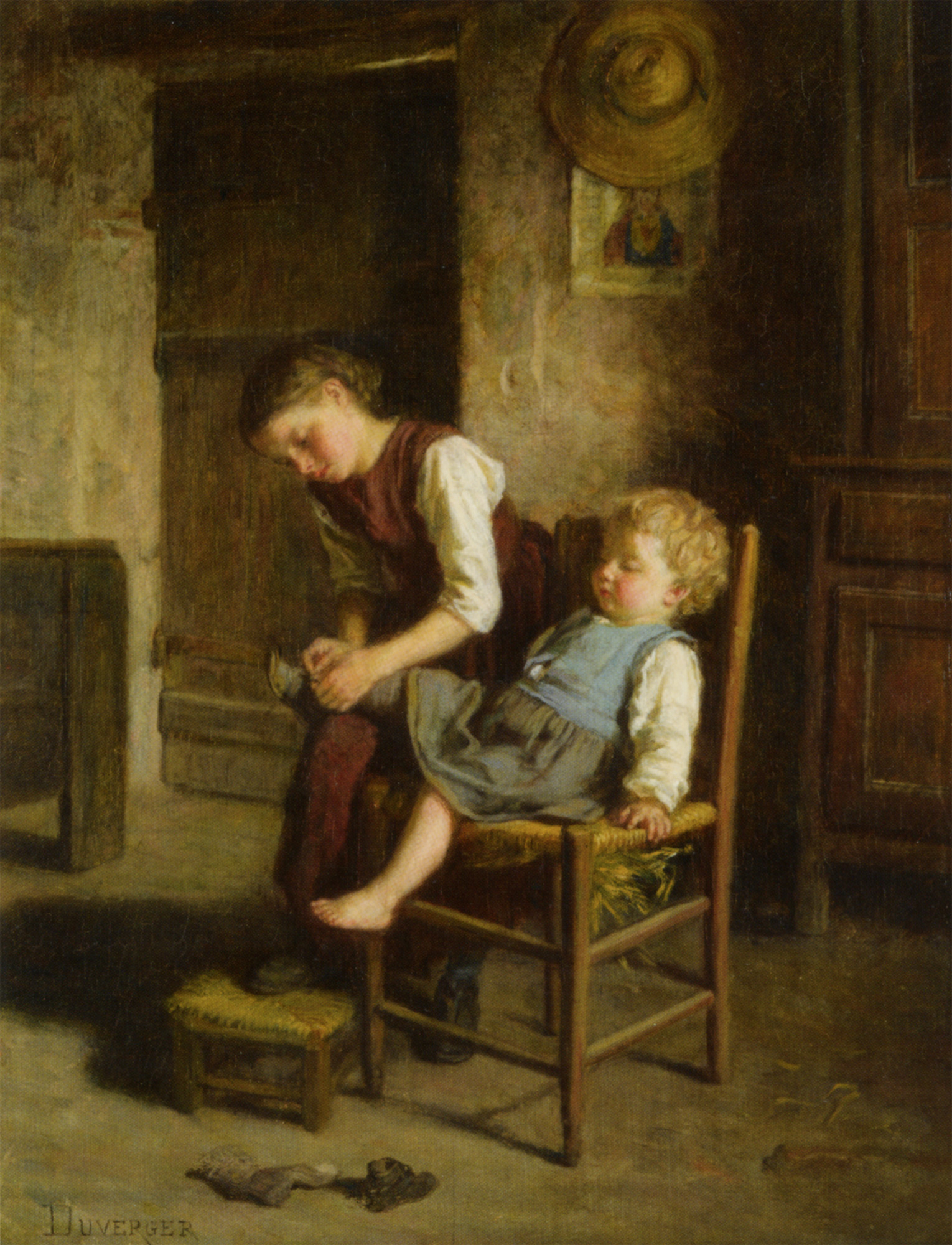 Imagem de referência de Théophile Emmanuel Duverger, descrito nos dados abertos como pintor francês
