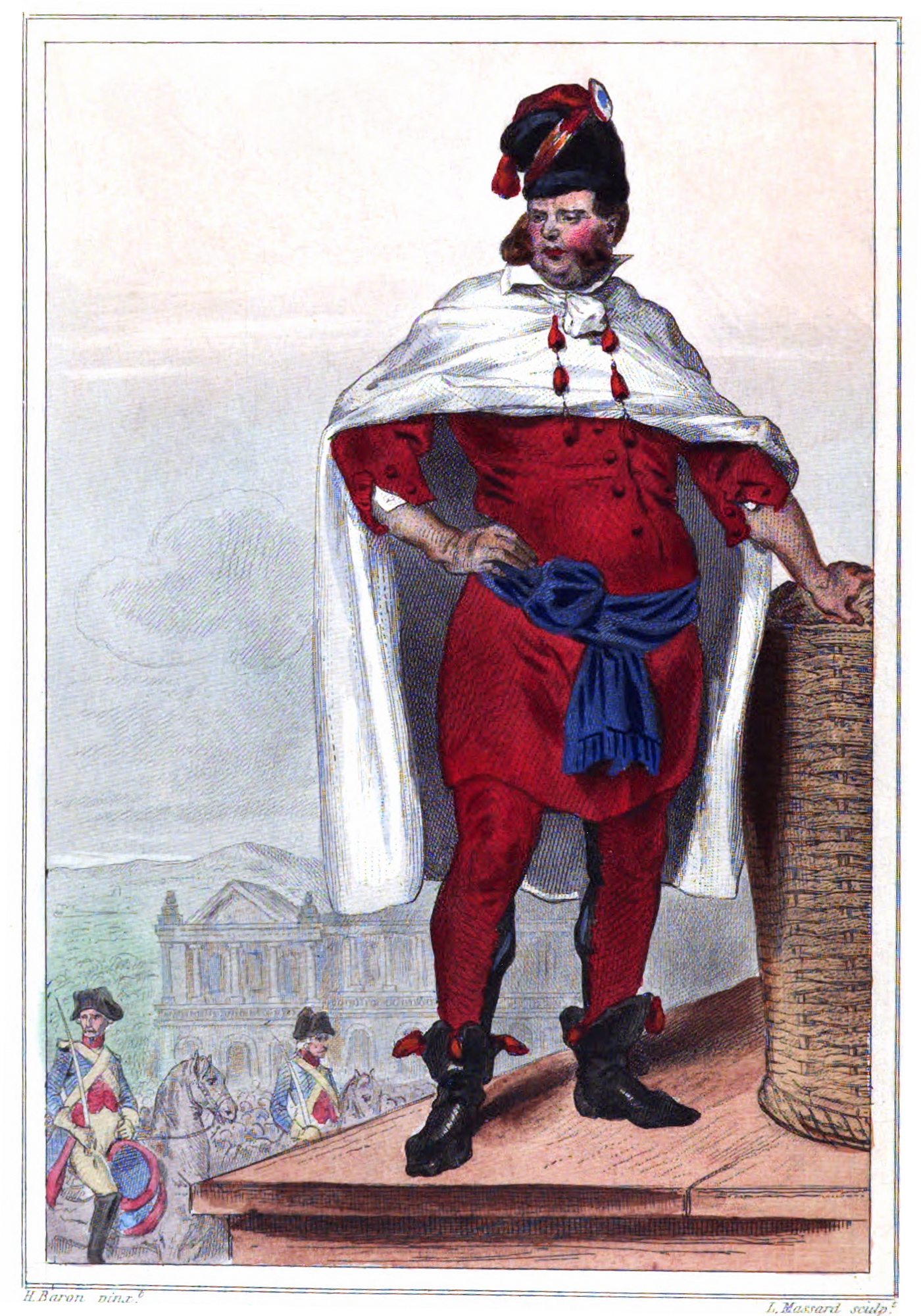 Imagem de referência relacionada a Charles-Henri Sanson, item descrito como carrasco francês