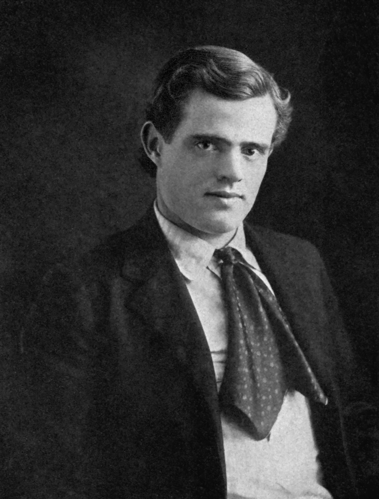 Imagem de referência de Jack London, descrito nos dados abertos como autor, jornalista e ativista social americano (1876-1916)
