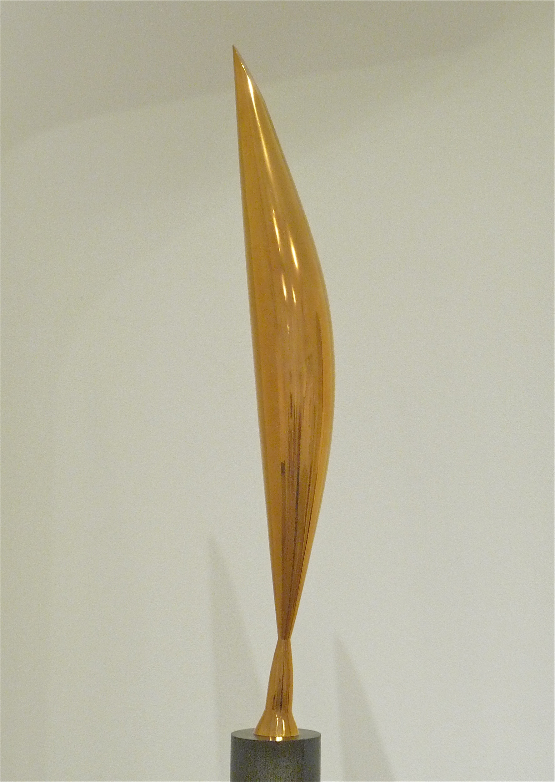 Imagem de referência de Pássaro no espaço, descrito nos dados abertos como escultura de Constantin Brâncuși