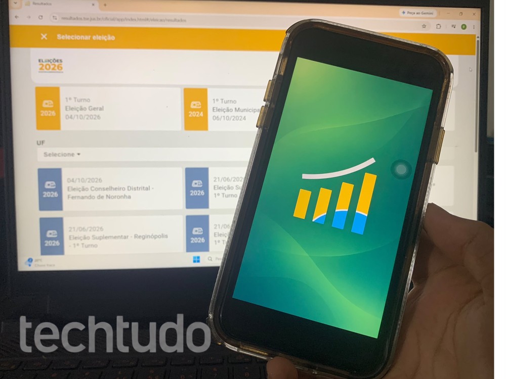 EleiƧƵes 2026: veja como acompanhar a contagem dos votos em tempo real pelo celular, sem precisar ligar a TV ā Foto: Raphael Alves/TechTudo