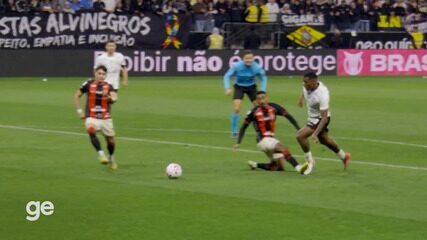 Veja a análise do VAR no pênalti marcado para o Corinthians contra o Vitória