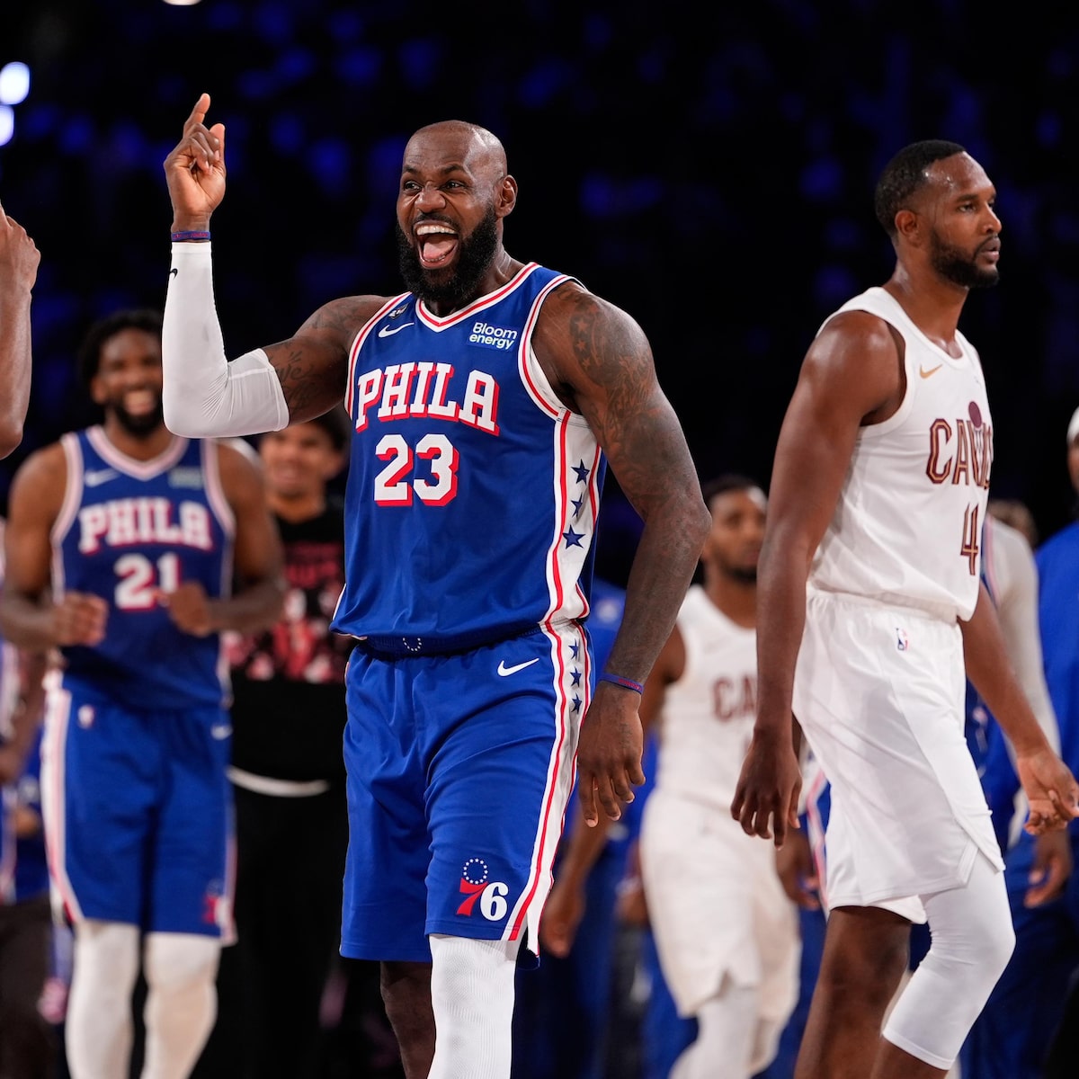 LeBron estreia oficialmente na Filadélfia com virada épica dos 76ers na NBA: ‘Tudo o que sonhei’
