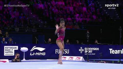 Skye Blakely brilha no solo e conquista ouro no Mundial de Ginástica