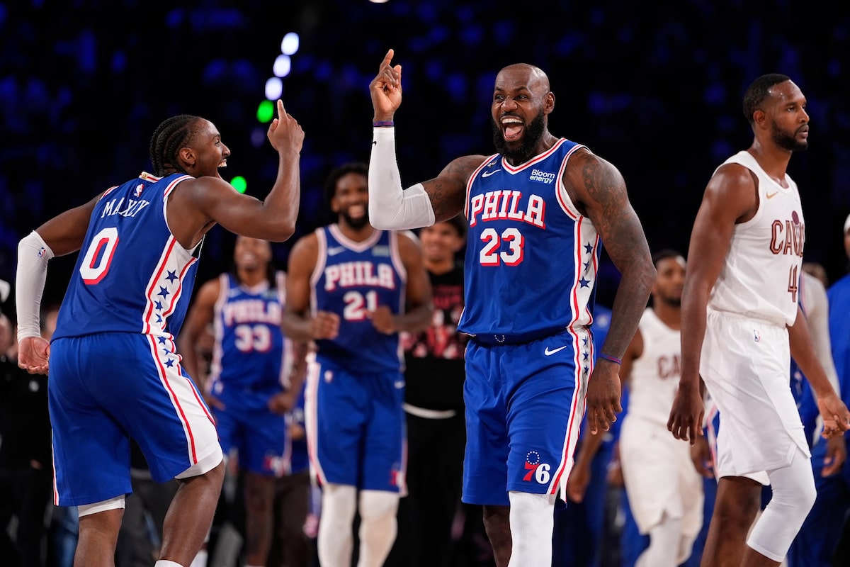 LeBron estreia oficialmente na Filadélfia com virada épica dos 76ers na NBA: ‘Tudo o que sonhei’