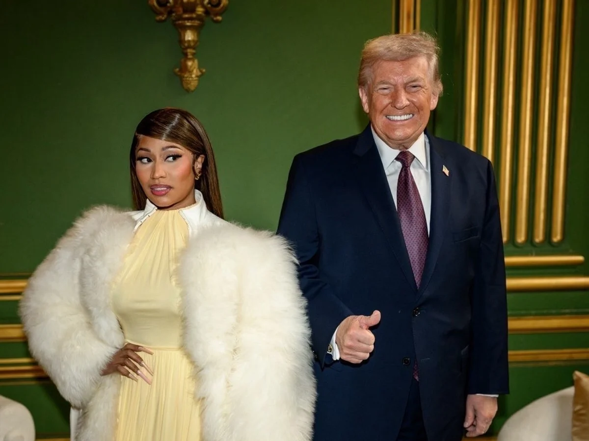 Trump elogia bumbum de Nicki Minaj durante comício nos EUA