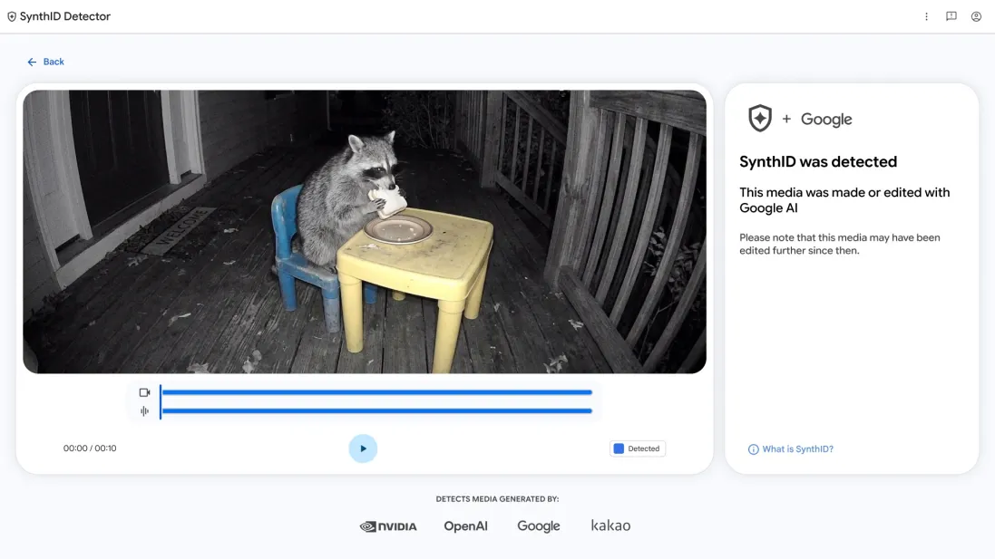 Imagem da matéria: SynthID: Google libera ferramenta que verifica conteúdo feito por IA
