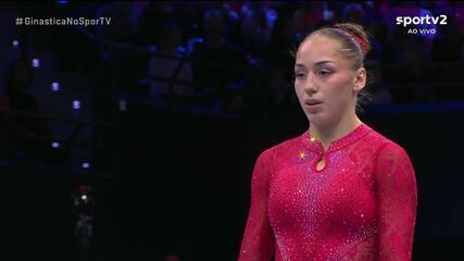 Favorita ao ouro, Kaylia Nemour erra o salto e chora na final do Mundial de ginástica