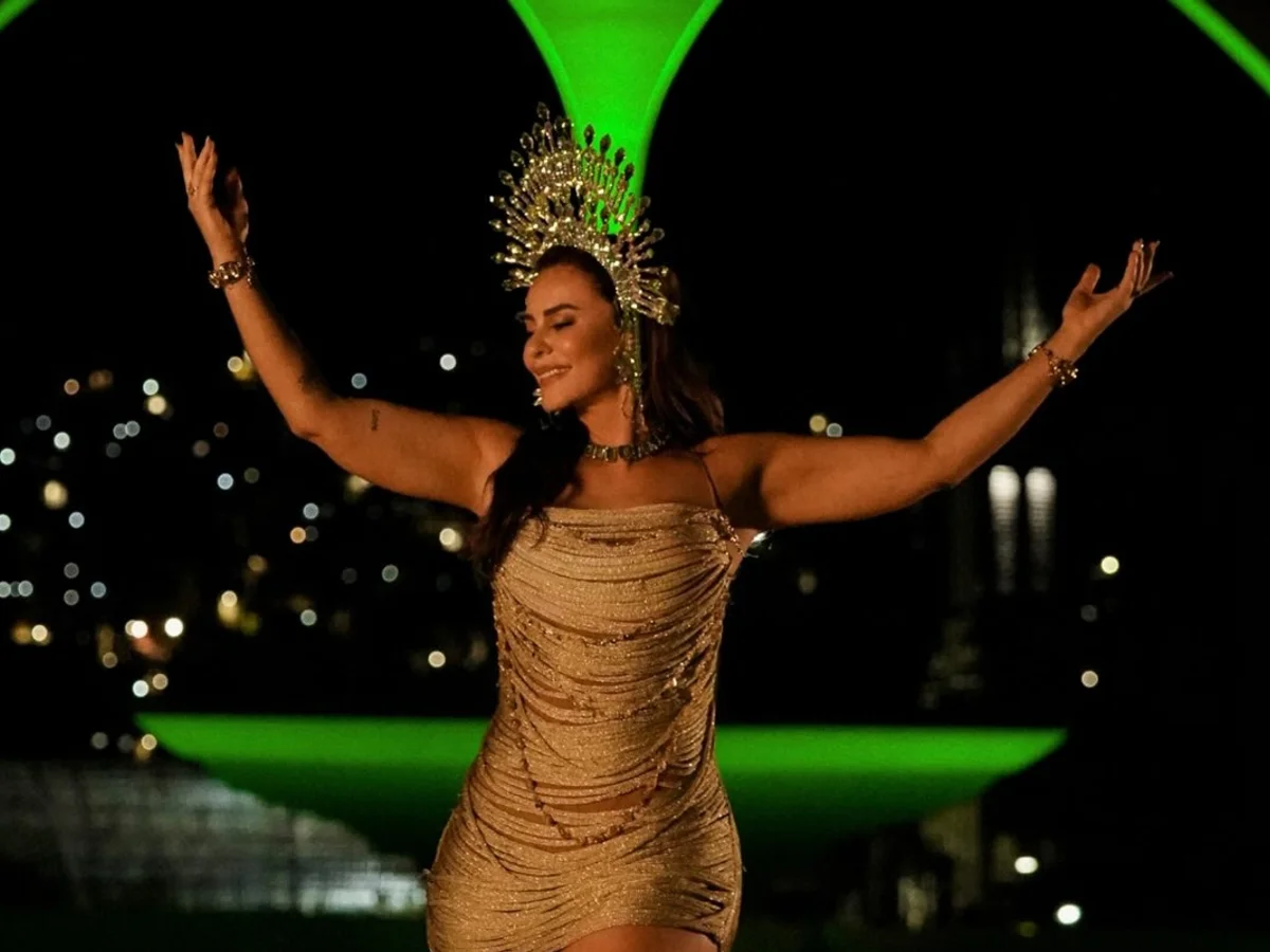 Paolla Oliveira será coroada rainha de bateria neste sábado; saiba como ver