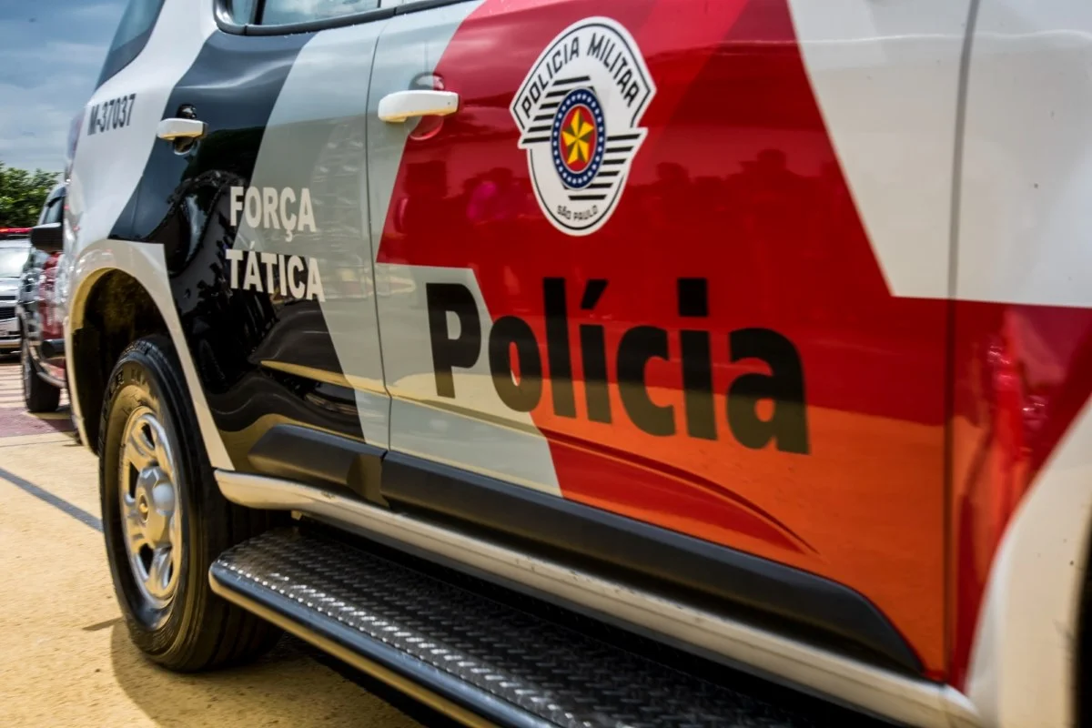 foto colorida de viatura da Força Tática da Polícia Militar (PM) do governo de São Paulo - Metrópoles