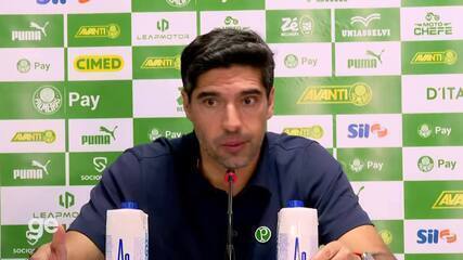 Veja a coletiva de Abel Ferreira após a vitória do Palmeiras sobre o Athletico-PR