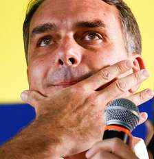 Flávio Bolsonaro foi derrotado no segundo turno por Luiz Inácio Lula da Silva (PT) Foto: Wilton Junior/ Estadão / Estadão