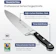 Faca Chef Tramontina Century com Lâmina em Aço Inox 3